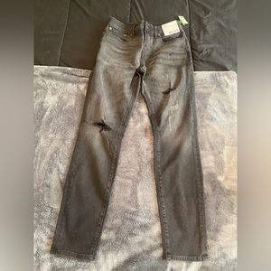 Aeropostale Super Skinny Black/Gray Jeans